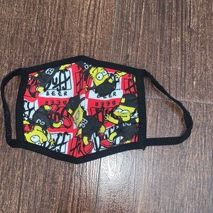 Bart Simpson mouth mask 😷